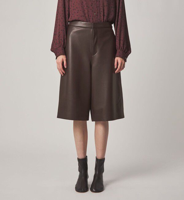 STEVEN ALAN「＜Steven Alan＞レザー ハーフパンツ」|その他|