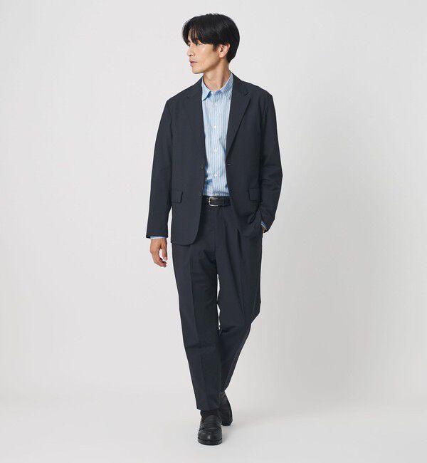 BEAUTY&YOUTH UNITED ARROWS「MIXED-WOOL 2B コンフォート ジャケット タテヨコストレッチ ウォッシャブル セットアップ対応」|テーラードジャケット|