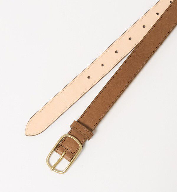 STEVEN ALAN「＜Steven Alan＞レザー 25mm ベルト」|ベルト|