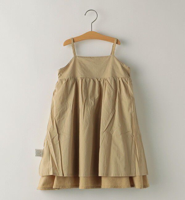 SHIPS KIDS「SHIPS KIDS:100～130cm / ジャカード キャミ ワンピース」|ワンピース|