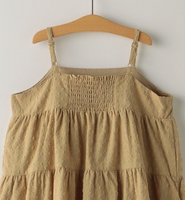 SHIPS KIDS「SHIPS KIDS:100～130cm / ジャカード キャミ ワンピース」|ワンピース|
