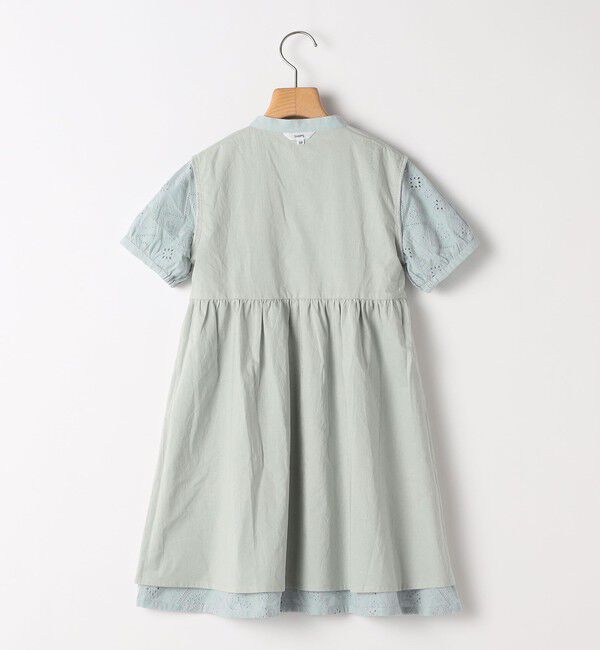 SHIPS KIDS「SHIPS KIDS:140～150cm / レース エンブロイダリー ワンピース」|ワンピース|