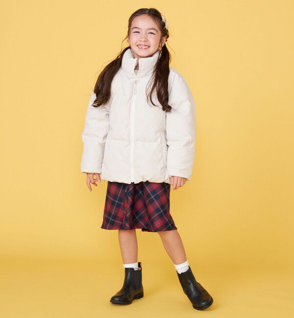 SHIPS KIDS「100～130cm /〈手洗い可能〉コーデュロイ 中綿 ブルゾン」|ダウン|