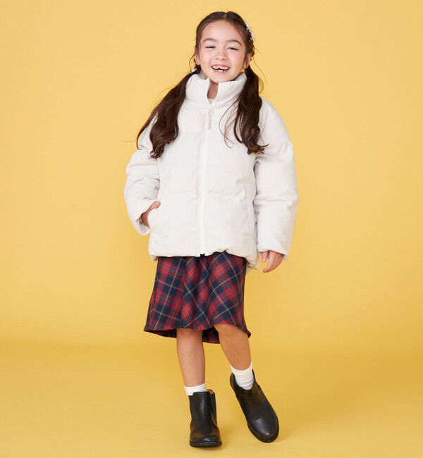 SHIPS KIDS「100～130cm /〈手洗い可能〉コーデュロイ 中綿 ブルゾン」|ダウン|