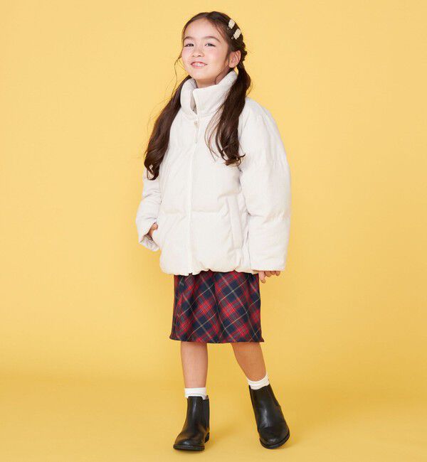 SHIPS KIDS「100～130cm /〈手洗い可能〉コーデュロイ 中綿 ブルゾン」|ダウン|