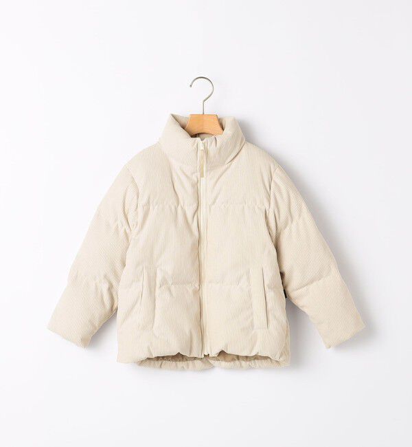 SHIPS KIDS「100～130cm /〈手洗い可能〉コーデュロイ 中綿 ブルゾン」|ダウン|