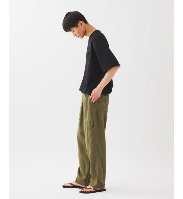 JOURNAL STANDARD relume「&rdquo;Relume&rdquo; リネン / レーヨン イージー ベイカーパンツ」|カーゴ|