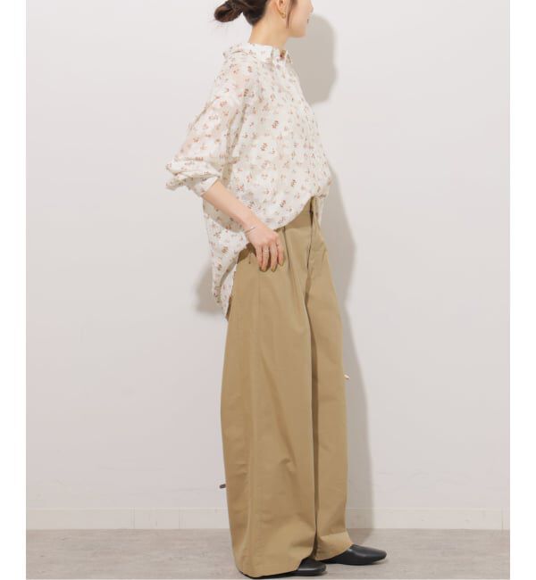 JOURNAL STANDARD relume「カットジャガードフラワープリントシャツ」|シャツ・ブラウス|