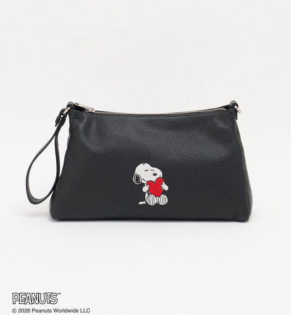  「《PEANUTS&times;russet》レザーショルダーバッグ」|ショルダー・メッセンジャー|