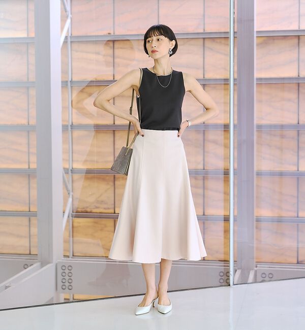 Rouge vif「【XSサイズ展開】フレアサーキュラースカート」|スカート|