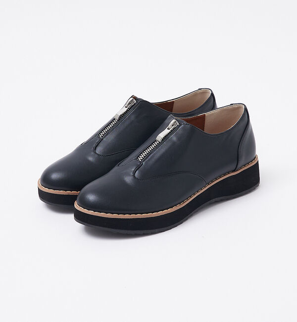 AU BANNISTER「【販売店舗限定】センタージップ 厚底シューズ」|その他|ブラック