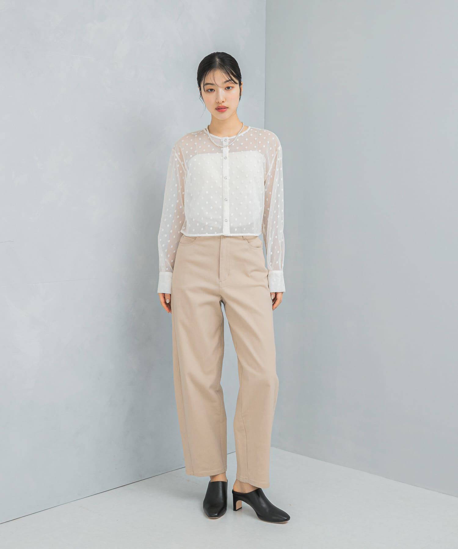 URBAN RESEARCH ROSSO「シアーメッシュドットプルオーバー」|その他|