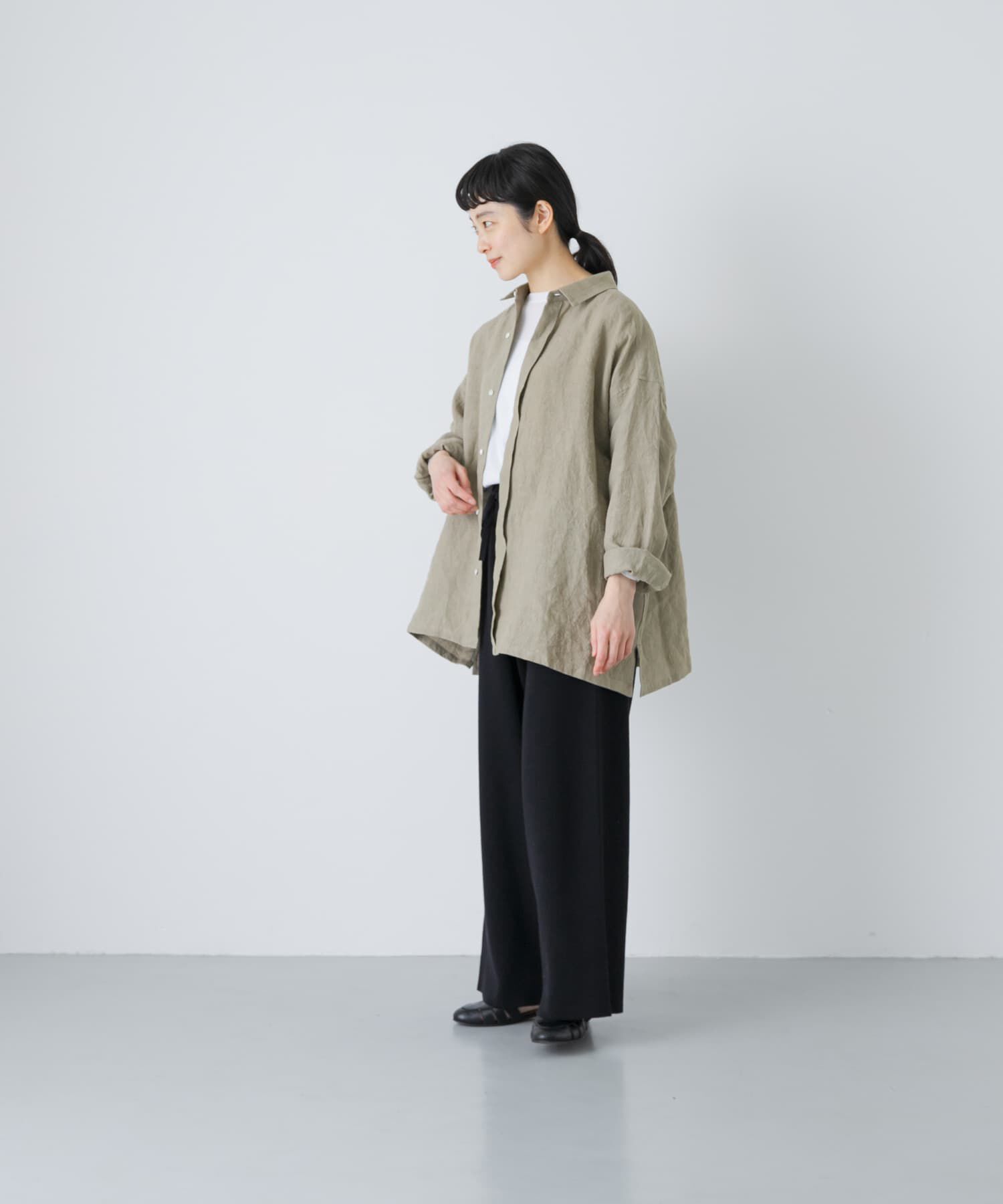 かぐれ「コットンカシミヤニットパンツ」|その他|