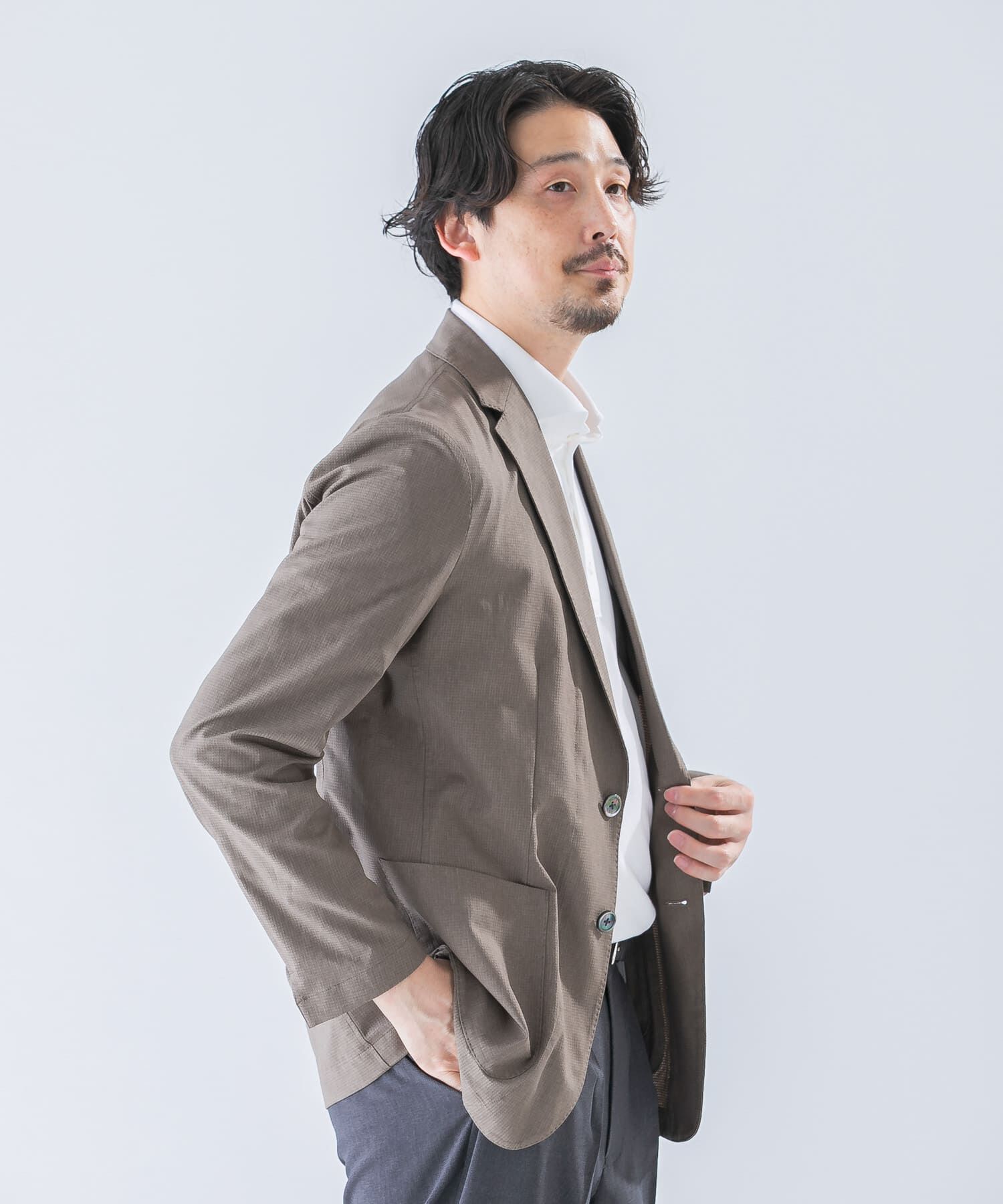 URBAN RESEARCH DOORS「LIFE STYLE TAILOR　ライトメッシュイージージャケット」|その他|