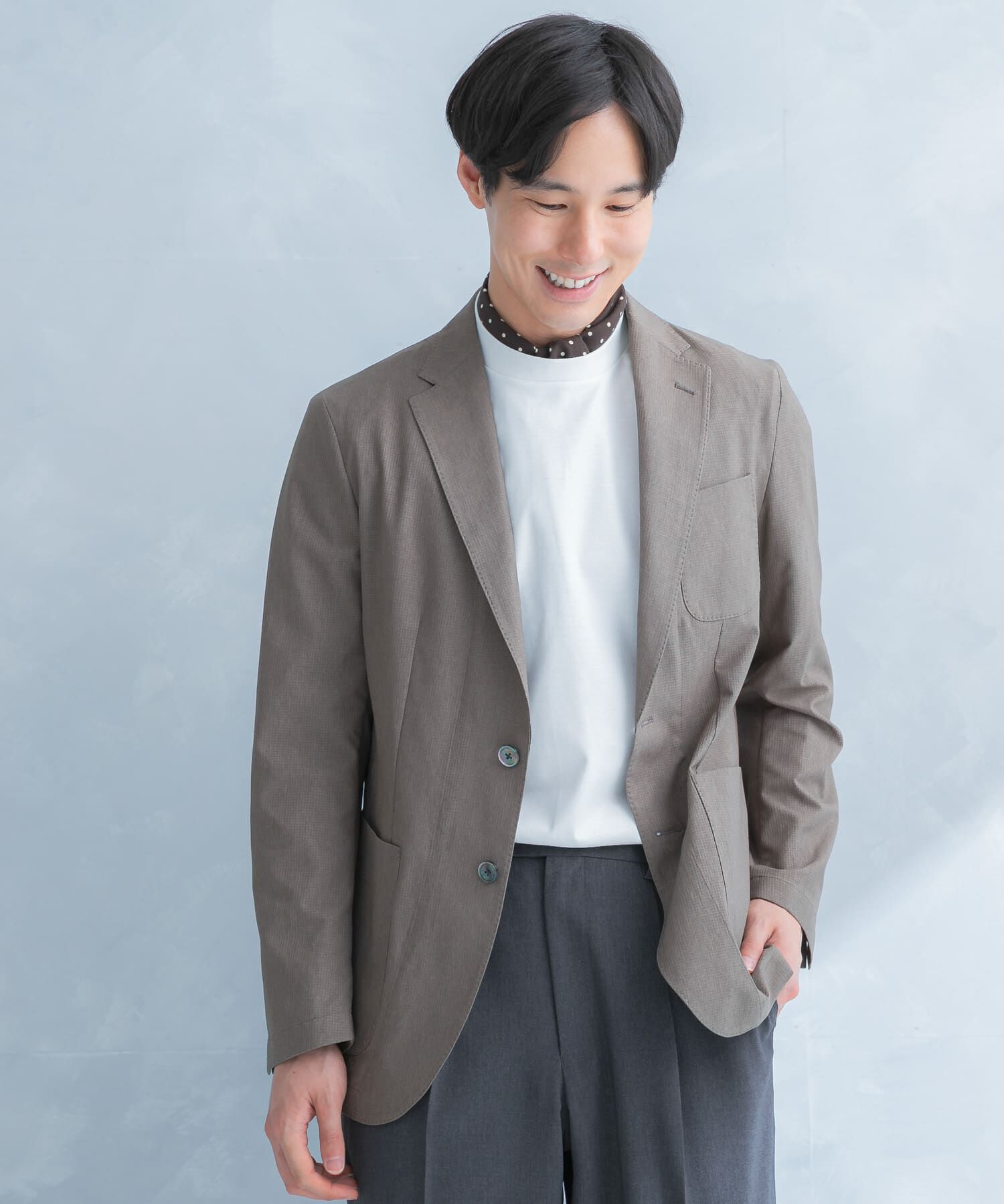 URBAN RESEARCH DOORS「LIFE STYLE TAILOR　ライトメッシュイージージャケット」|その他|