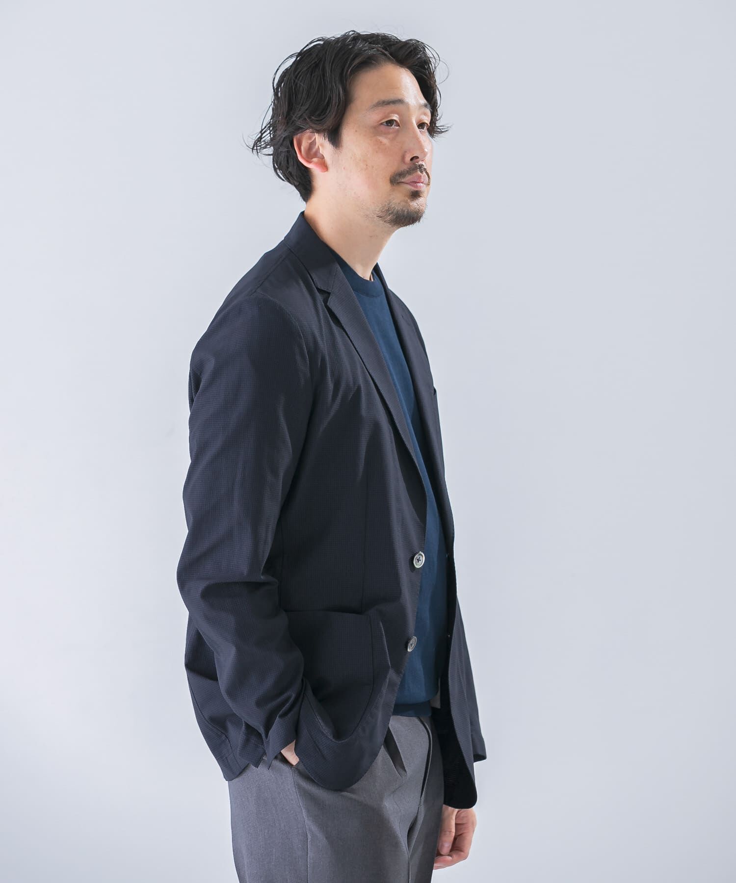 URBAN RESEARCH DOORS「LIFE STYLE TAILOR　ライトメッシュイージージャケット」|その他|