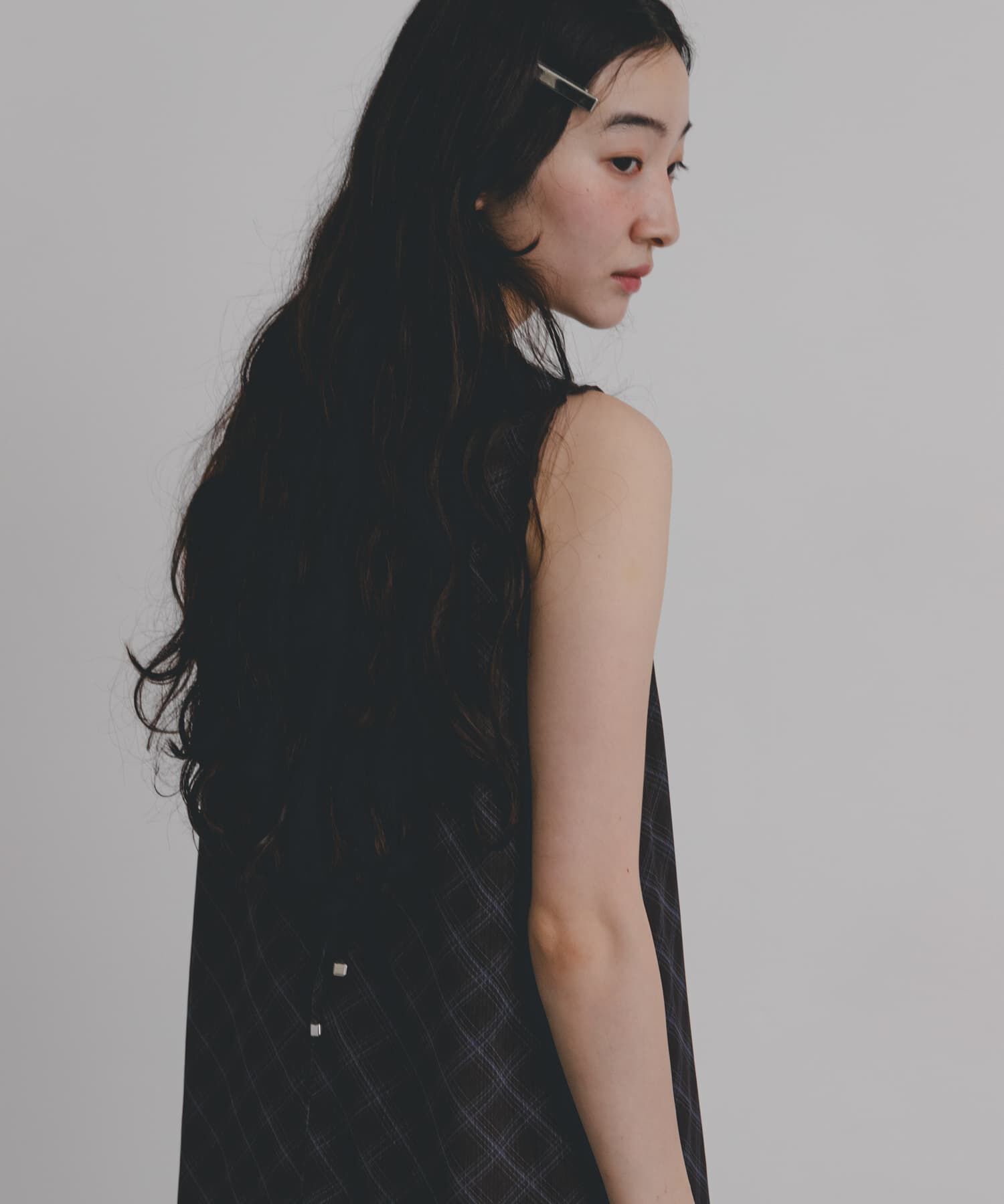 SENSE OF PLACE by URBAN RESEARCH「チェックシアーナローワンピース」|ワンピース|