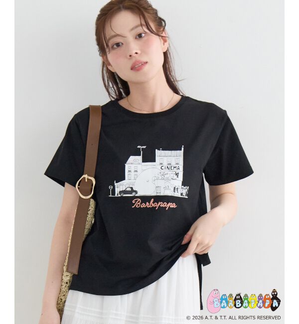  「【BARBAPAPA】アートプリントTシャツ」|Tシャツ・カットソー|