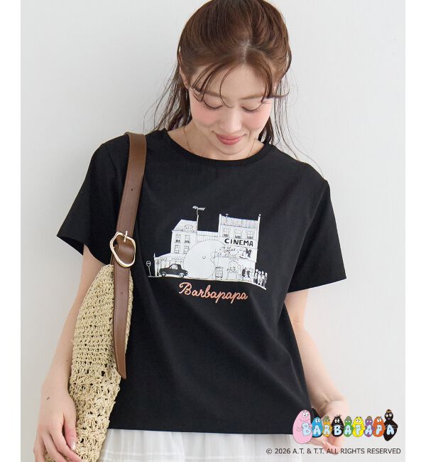  「【BARBAPAPA】アートプリントTシャツ」|Tシャツ・カットソー|