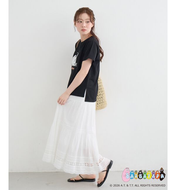  「【BARBAPAPA】アートプリントTシャツ」|Tシャツ・カットソー|