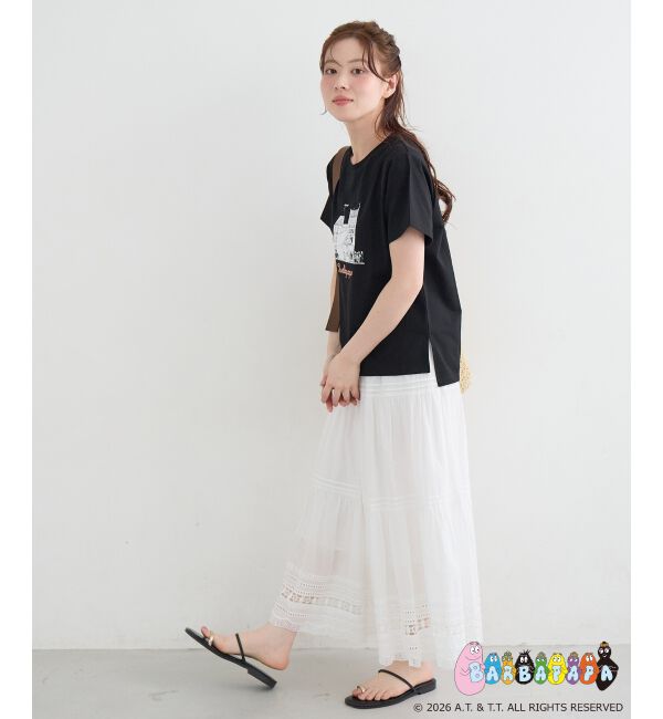  「【BARBAPAPA】アートプリントTシャツ」|Tシャツ・カットソー|