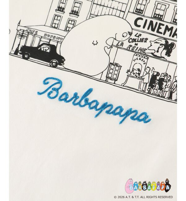  「【BARBAPAPA】アートプリントTシャツ」|Tシャツ・カットソー|