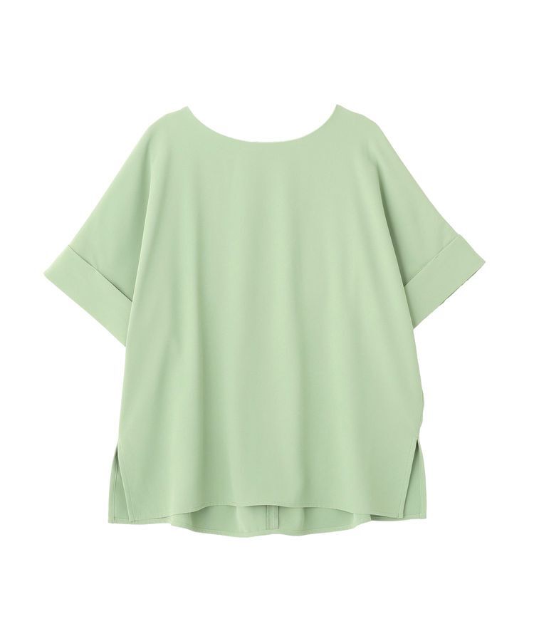 AMERICAN HOLIC「【WEB限定】イージーケア+接触冷感バックタック半袖プルオーバー」|シャツ・ブラウス|
