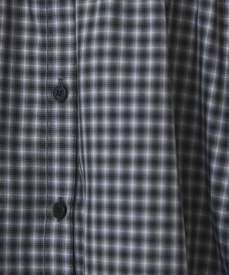 AMERICAN HOLIC「【イージーケア】チェックシャーリングシャツ」|シャツ・ブラウス|