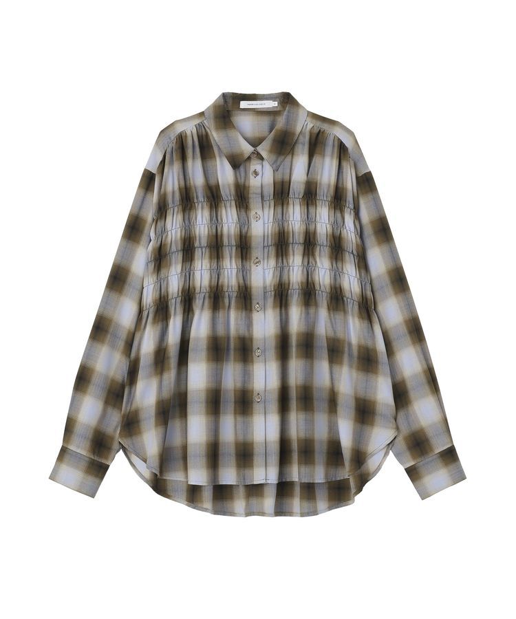 AMERICAN HOLIC「【イージーケア】チェックシャーリングシャツ」|シャツ・ブラウス|