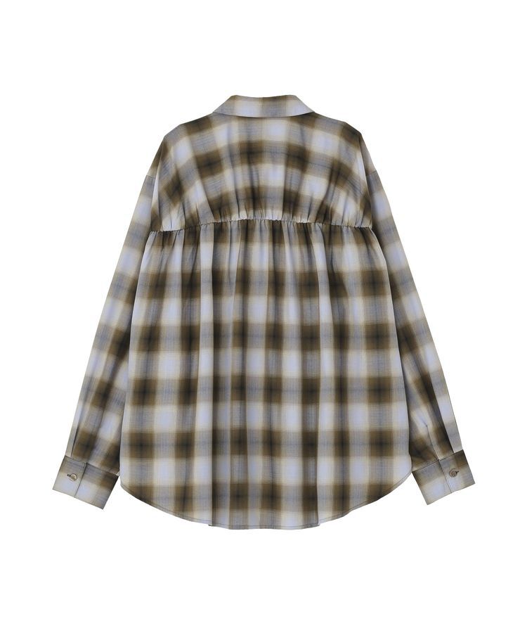 AMERICAN HOLIC「【イージーケア】チェックシャーリングシャツ」|シャツ・ブラウス|