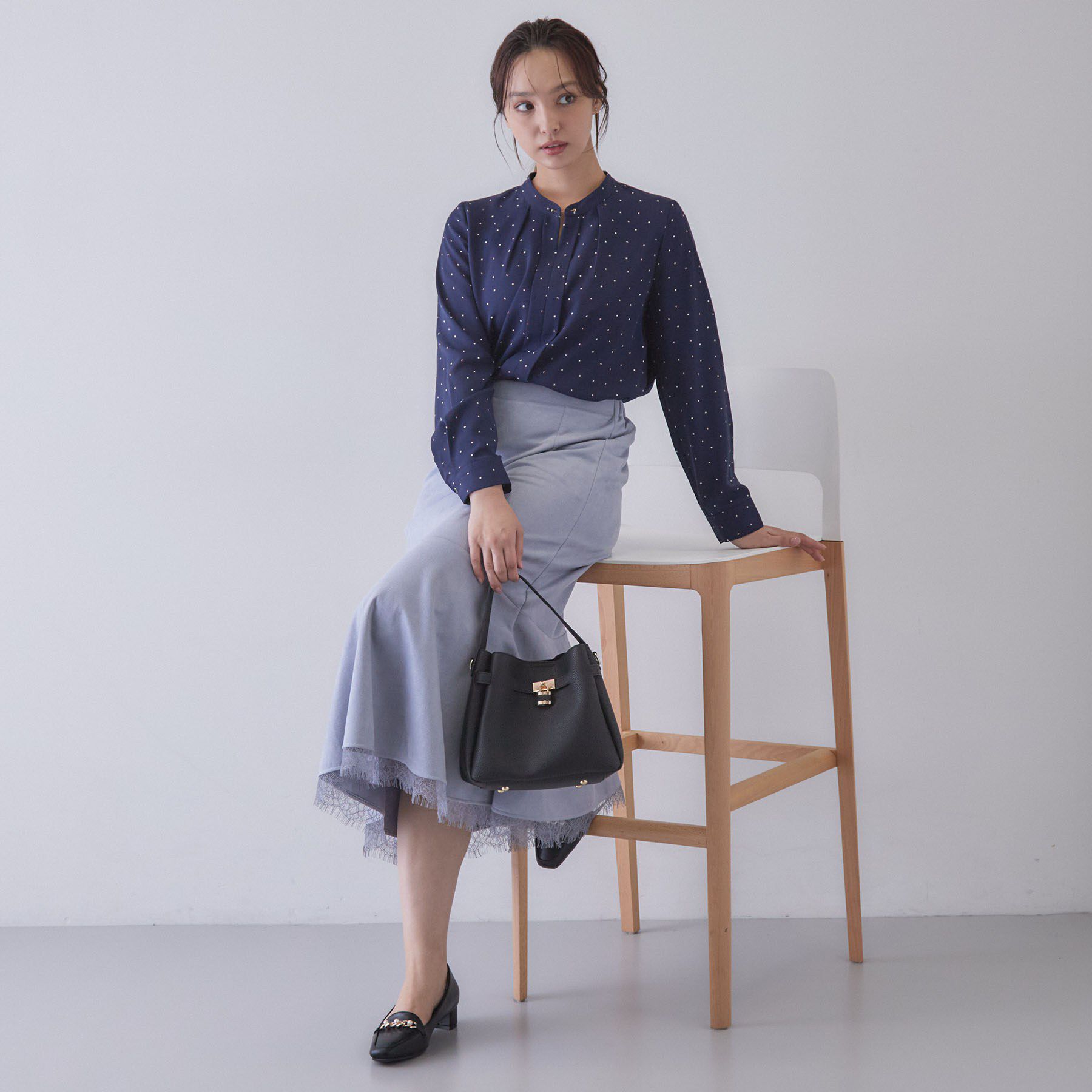 index「柄アソートゴールドバーブラウス【洗濯機OK】」|シャツ・ブラウス|