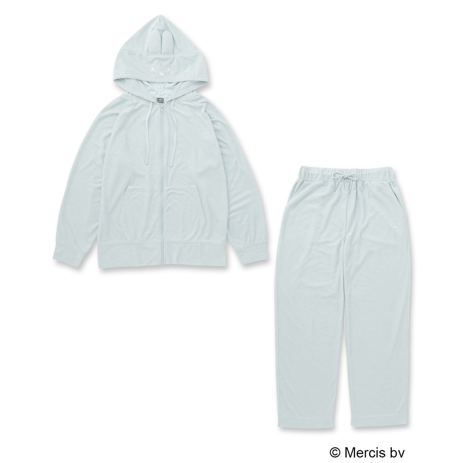OPAQUE.CLIP「◆【miffy】パイルルームセットアップ」|ルームウェア|サックスブルー(89