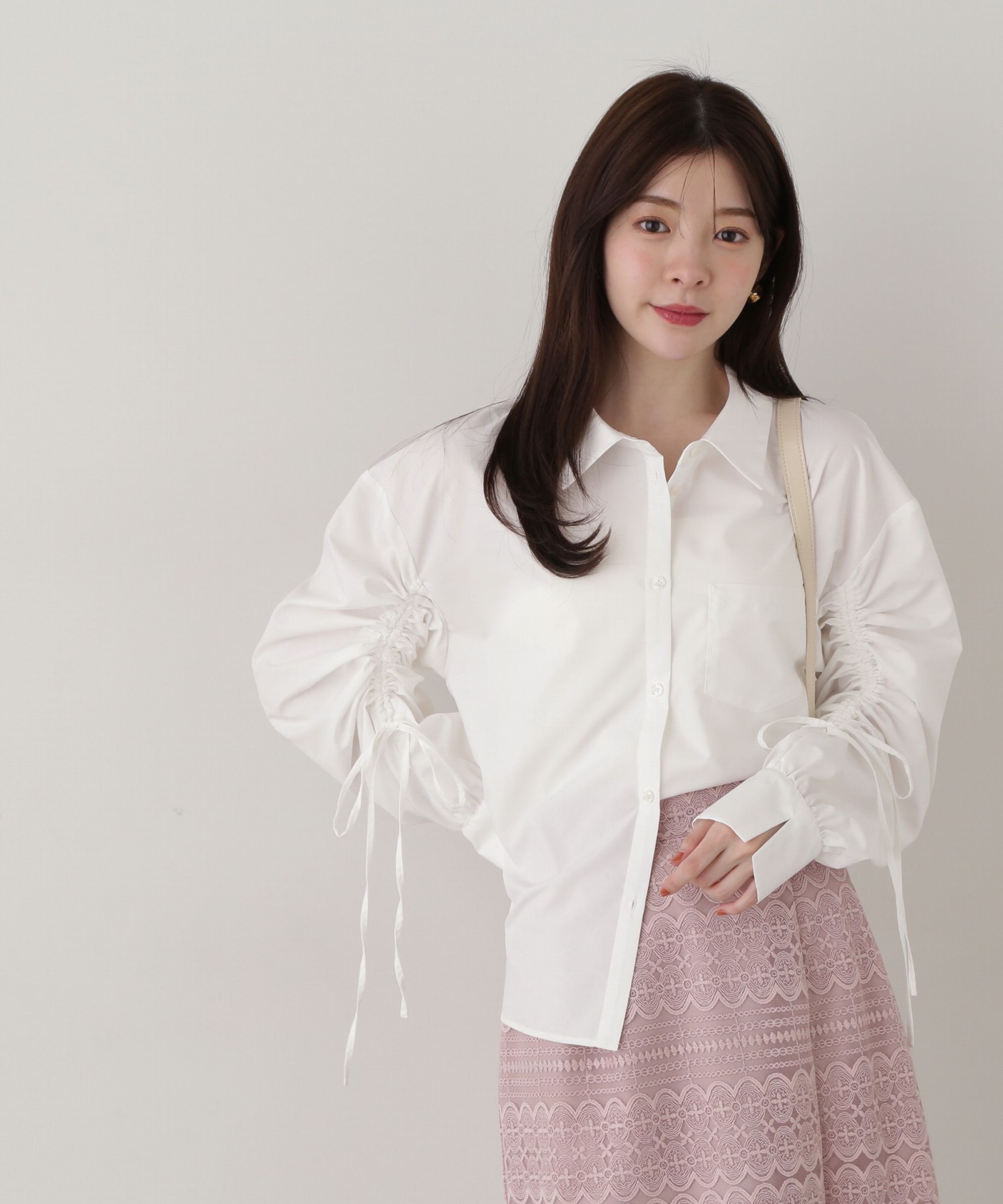 PROPORTION BODY DRESSING「リボンシャツ」|シャツ・ブラウス|