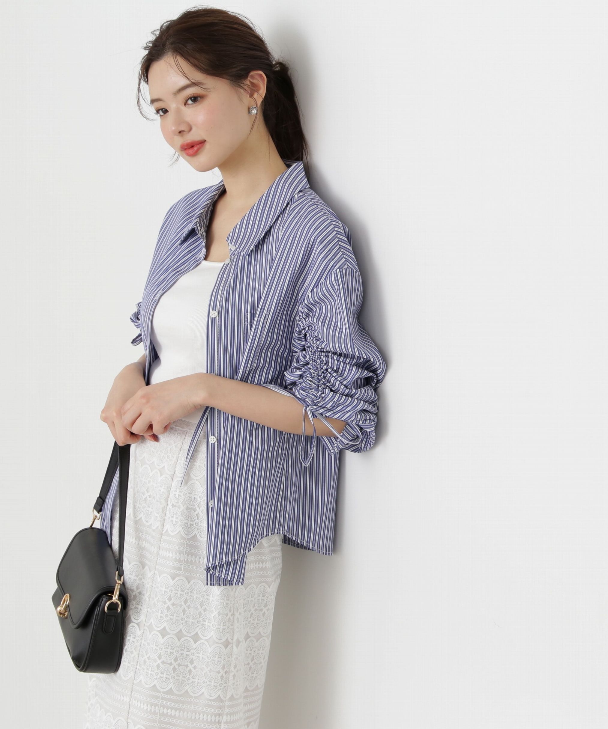 PROPORTION BODY DRESSING「リボンシャツ」|シャツ・ブラウス|