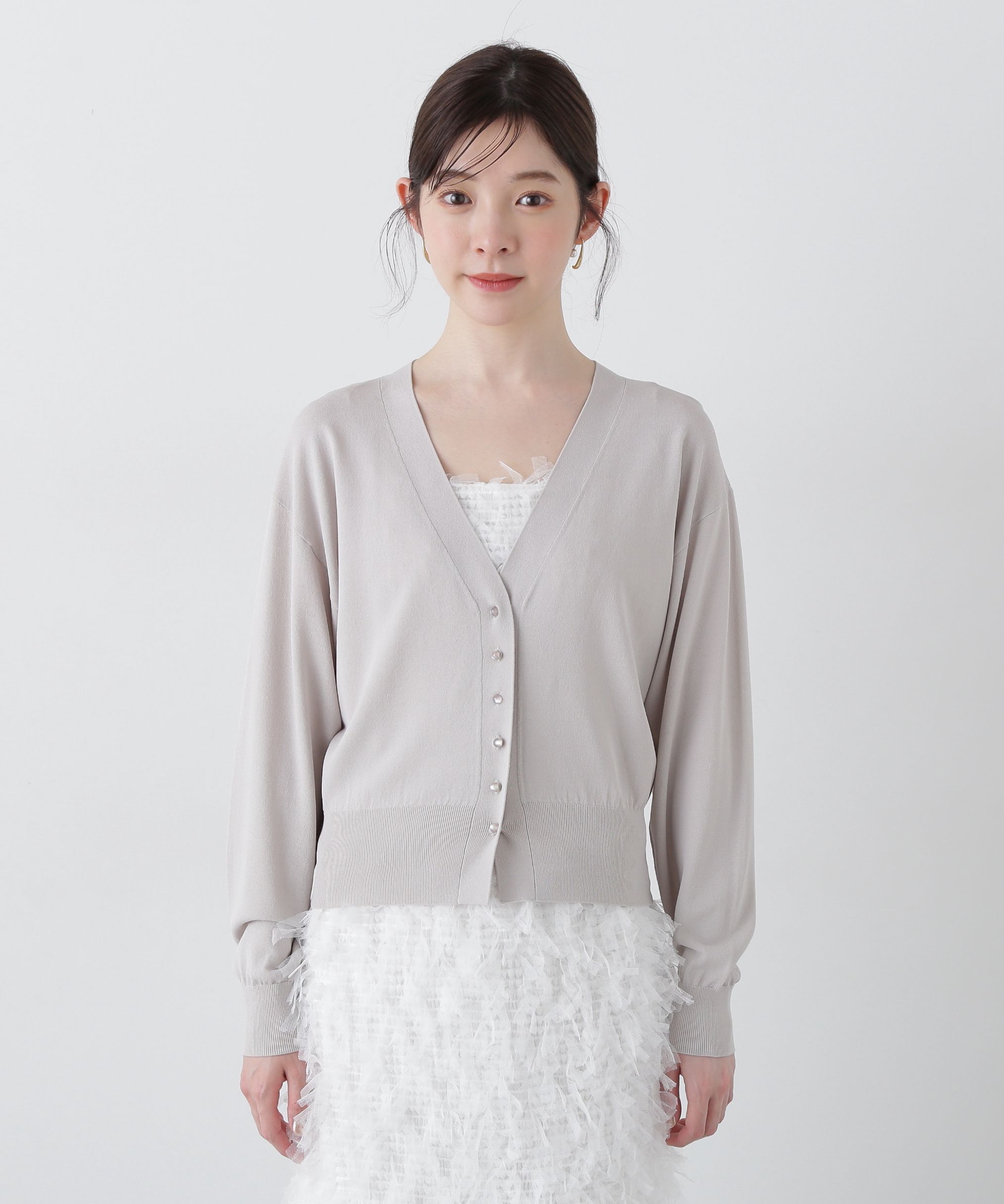 PROPORTION BODY DRESSING「ベーシックカーディガン」|カーディガン|
