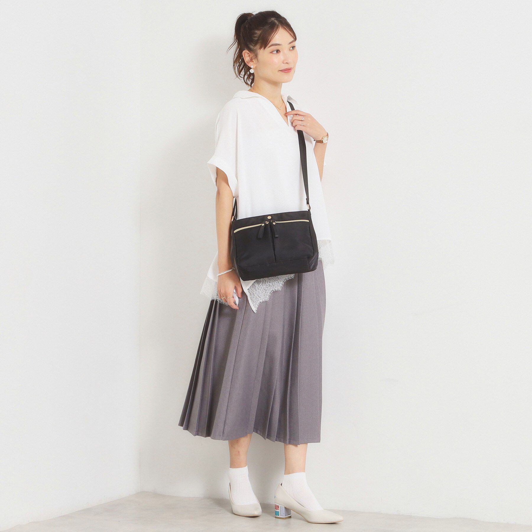 ITS&rsquo;DEMO「【撥水】整理収納アドバイザー監修ミニショルダー」|ショルダー・メッセンジャー|