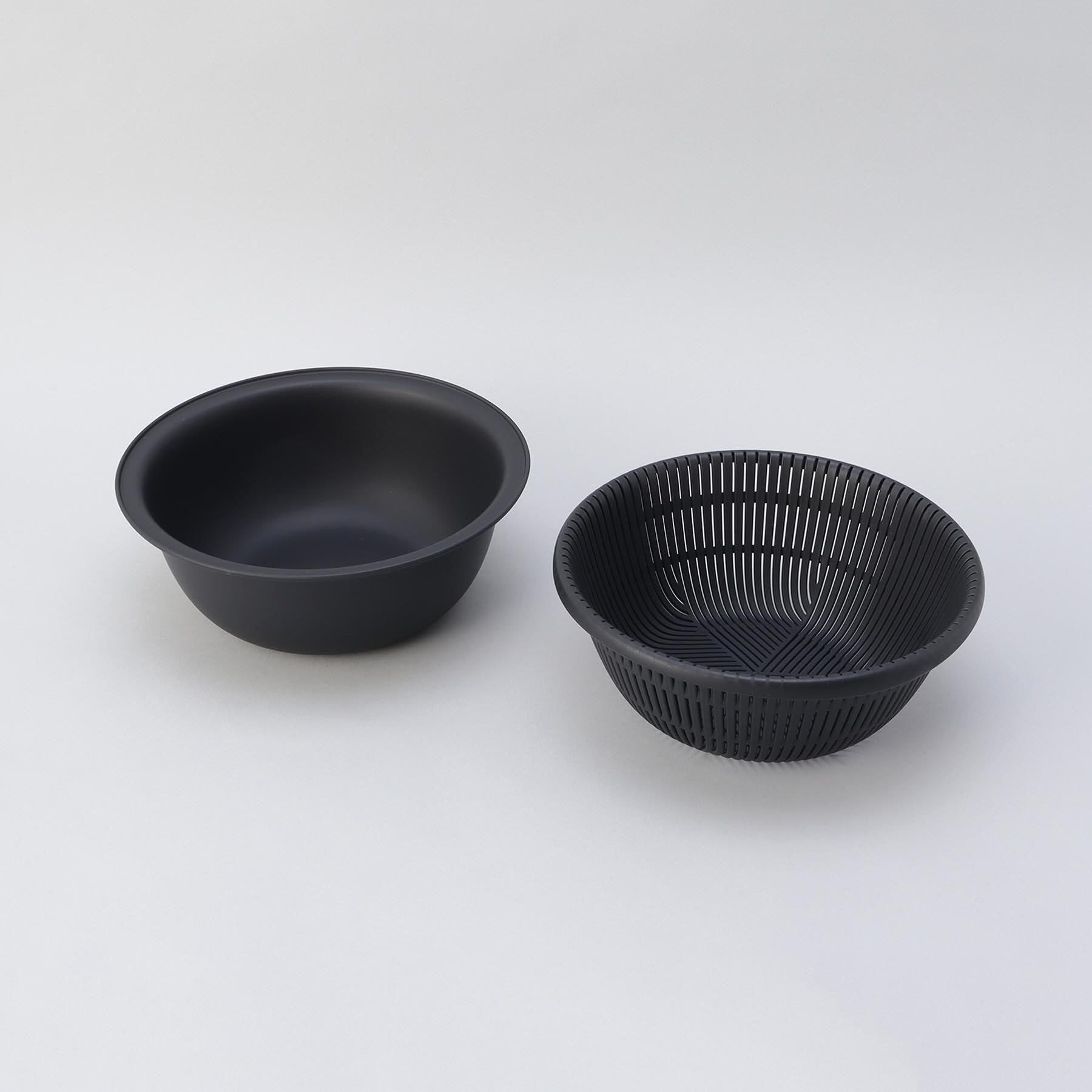 212 KITCHEN STORE「きほんの道具 ザルボウル２点セット 21cm DGY ＜marna  マーナ＞」|食器・キッチングッズ|その他