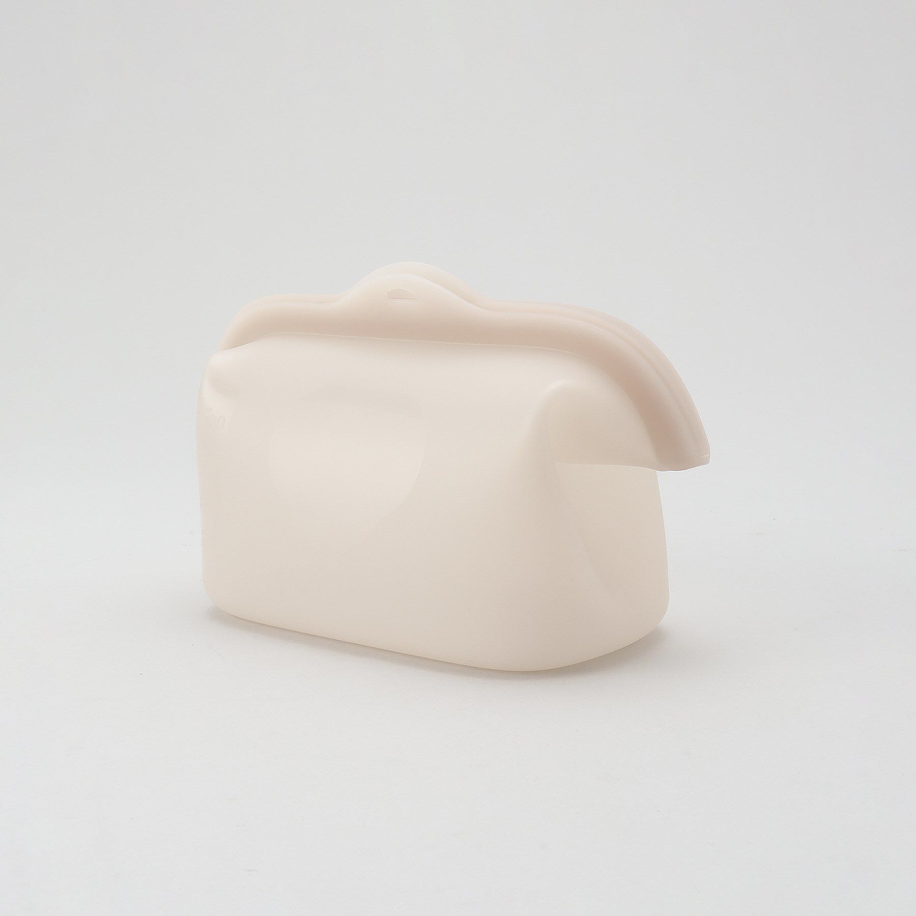 212 KITCHEN STORE「しっかり口が開くマルチシリコーンバッグ 1000ml ベージュグレー」|食器・キッチングッズ|