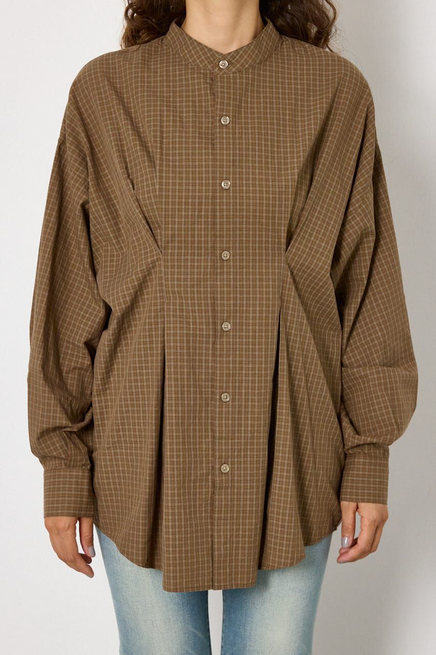 RODEO CROWNS「ウエストタックシャツチュニック」|シャツ・ブラウス|