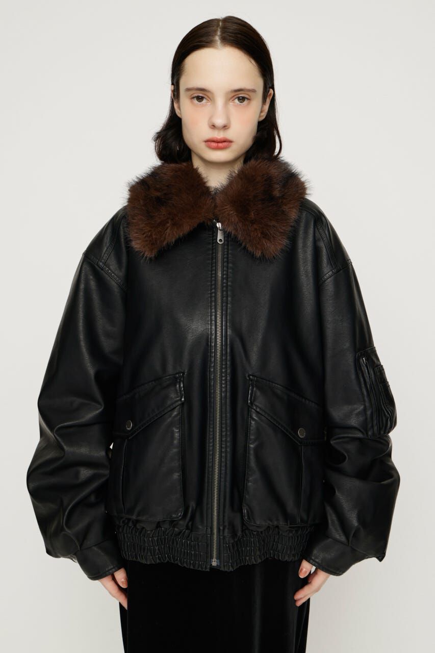 SLY「WASHED PUFFER ブルゾン」|ブルゾン・スタジャン|