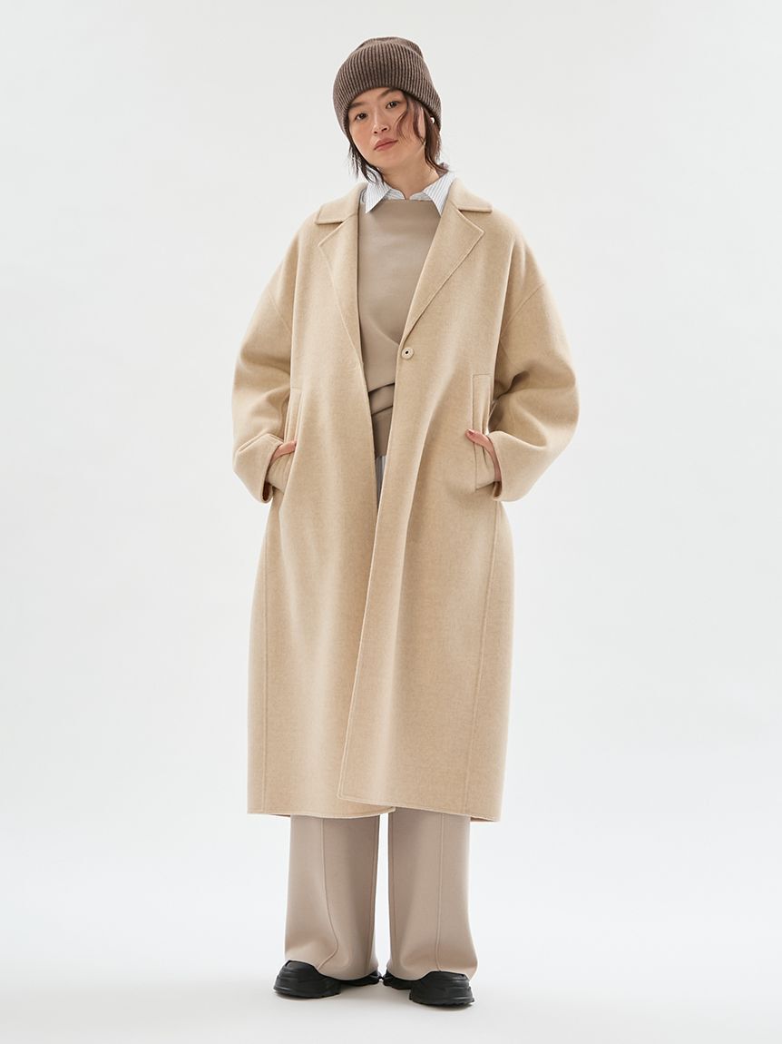 emmi atelier「ウールミックスオフショルダーニット【セットアップ対応】」|ニット・セーター|