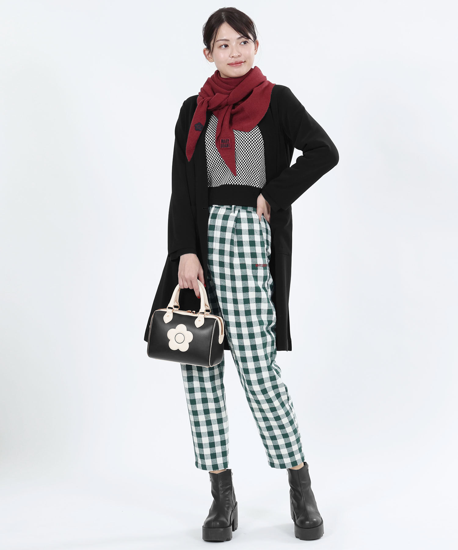 MARY QUANT「デイジークラシカル ミニボストン」|ボストンバッグ|