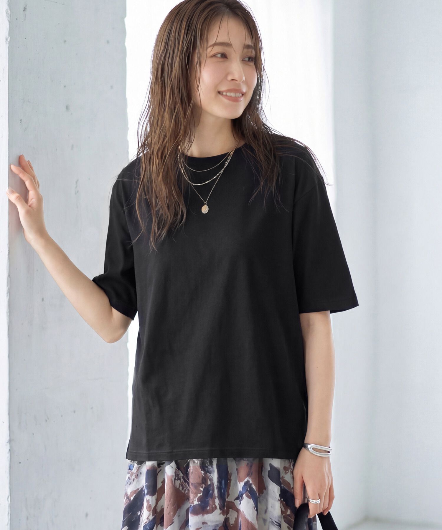 STYLE DELI「【ものづくりJAPAN】ディオラマBASICボーイズTシャツ」|Tシャツ・カットソー|ブラック