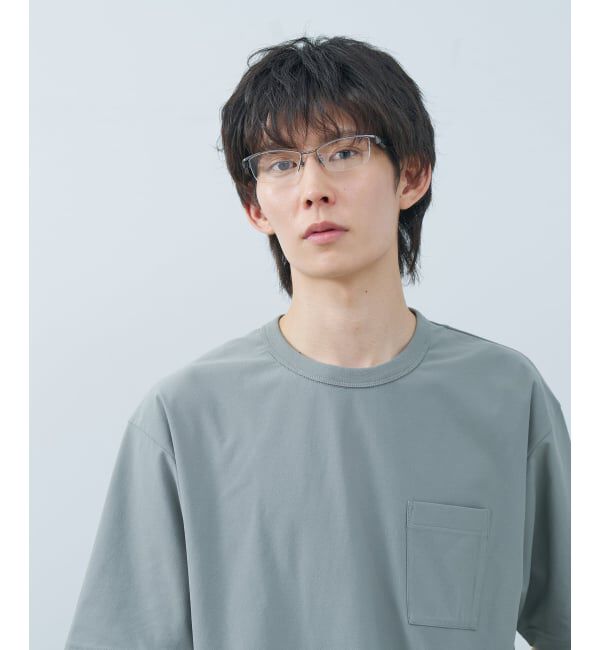  「ウェリントン型 メガネ | 軽量 メタル 高級感 伊達メガネ おしゃれ ビジネス BASIC METAL レンズ交換券付」|メガネ|