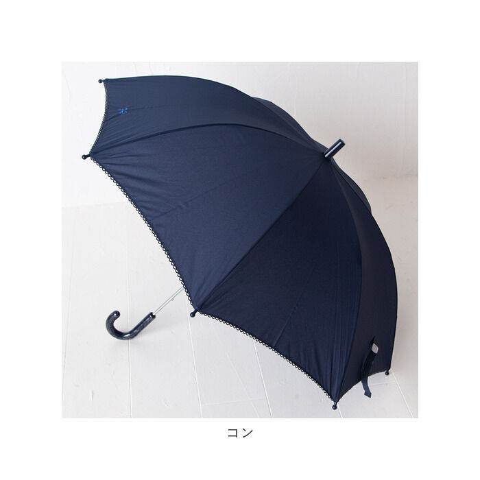 BACKYARD FAMILY「ポプキンズ POMPKINS 傘 キッズ 通販 リボン 刺繍傘 子供傘 キッズ傘 雨傘 かさ カサ」|傘|