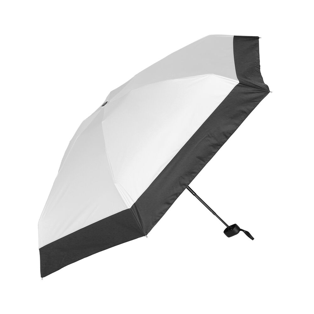 BACKYARD FAMILY「KIZAWA 折りたたみ傘 通販 日傘 折りたたみ 完全遮光 傘 50cm 折畳み傘 晴雨兼用」|傘|ブラック1
