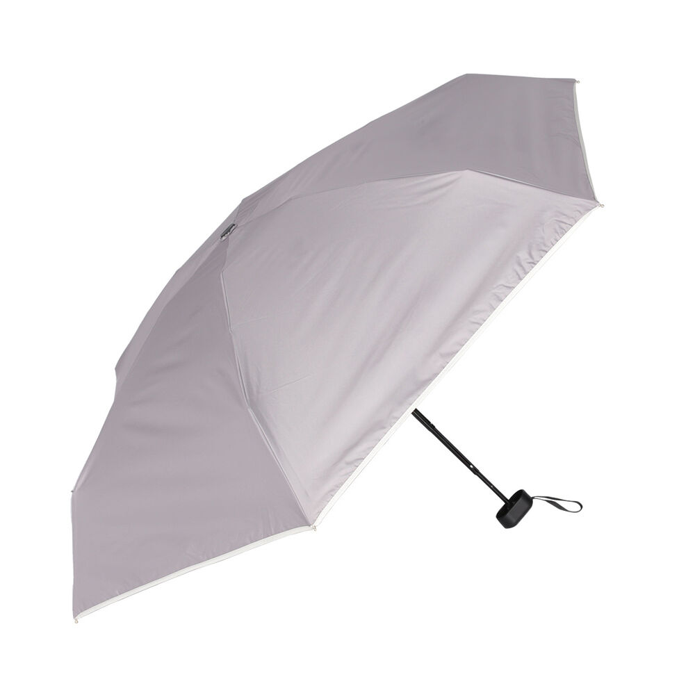 BACKYARD FAMILY「KIZAWA 折りたたみ傘 通販 日傘 折りたたみ 完全遮光 傘 50cm 折畳み傘 晴雨兼用」|傘|グレー2