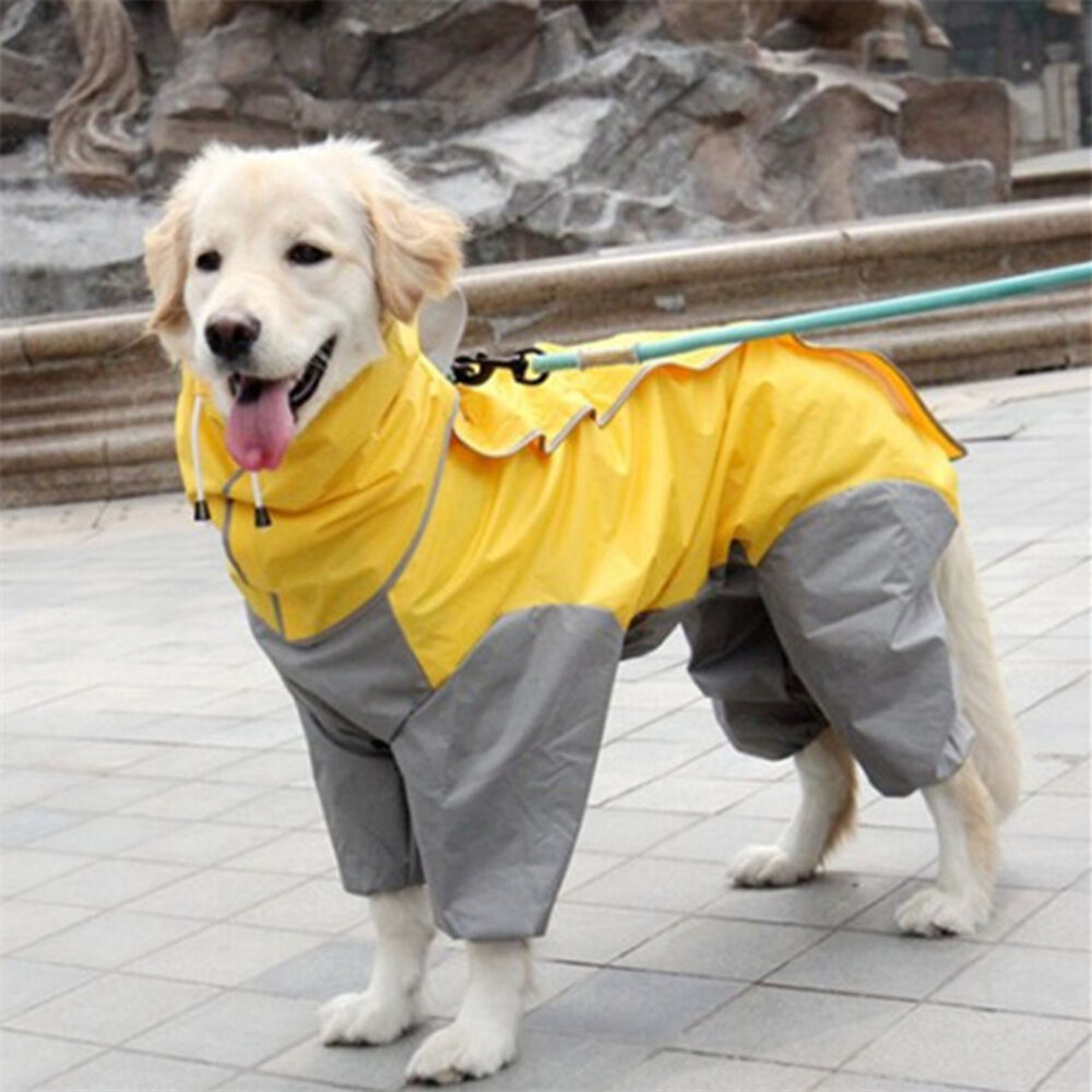 BACKYARD FAMILY「犬 レインコート 大型犬 中型犬 通販 犬用レインコート ペット服 犬服 犬用 カッパ かっぱ」|その他|イエロー1