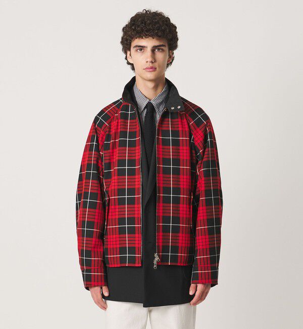 UNITED ARROWS「＜District＞リバーシブル ブルゾン」|その他|RED