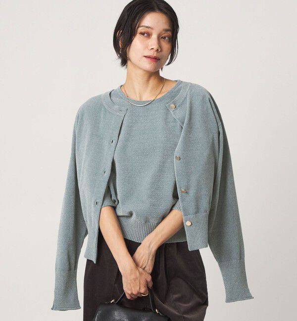 UNITED ARROWS green label relaxing「【結論シリーズ】ふれてモールニット」|ニット・セーター|
